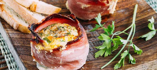 Huevos en Cazuela de Jamón Serrano